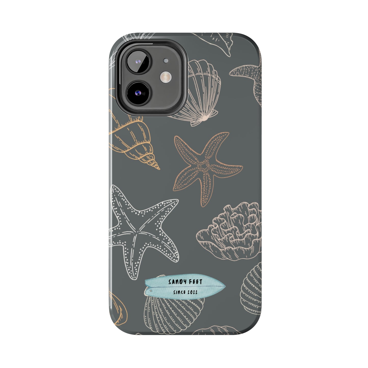 Sandy Feet Phone Case - Coral Design Case
